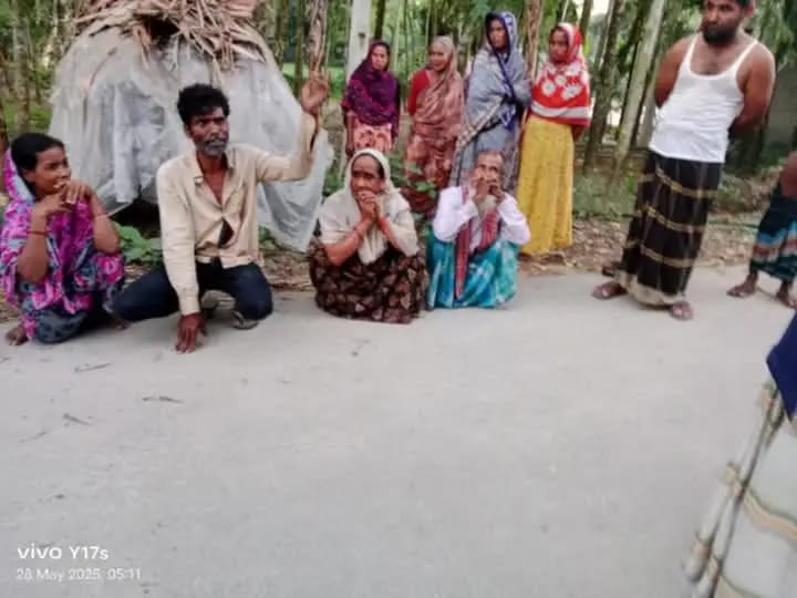 পাটগ্রাম সীমান্তে পুশইনের চেষ্টা বিএসএফের বাধা বিজিবির।
